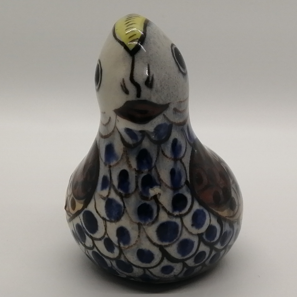 VTG Guatemalan bird figurine, signed by the artist - Picture 4 of 16